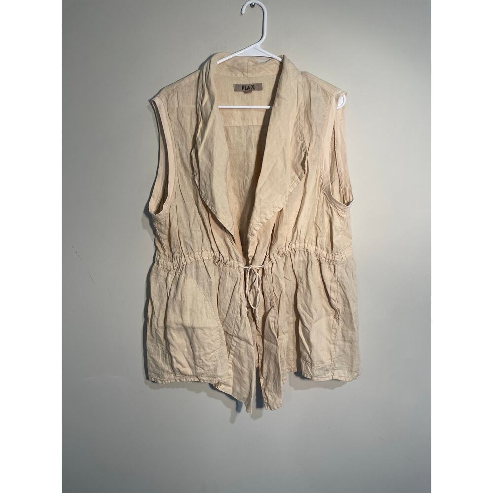 Flax Cream Women's Vest